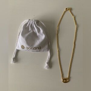 Gorjana Port Mini Necklace in Gold